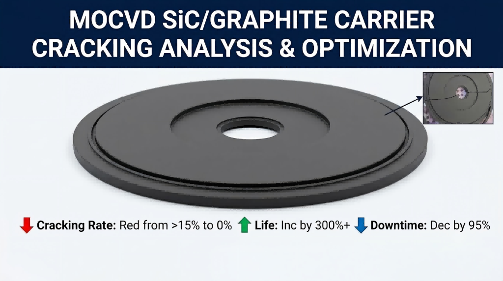 MOCVD SiC Coated Graphite Susceptor Cracking Analysis & Thermal Stress Optimization Study Case