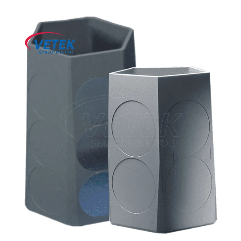 Susceptor Barrel CVD SIC ditutupi