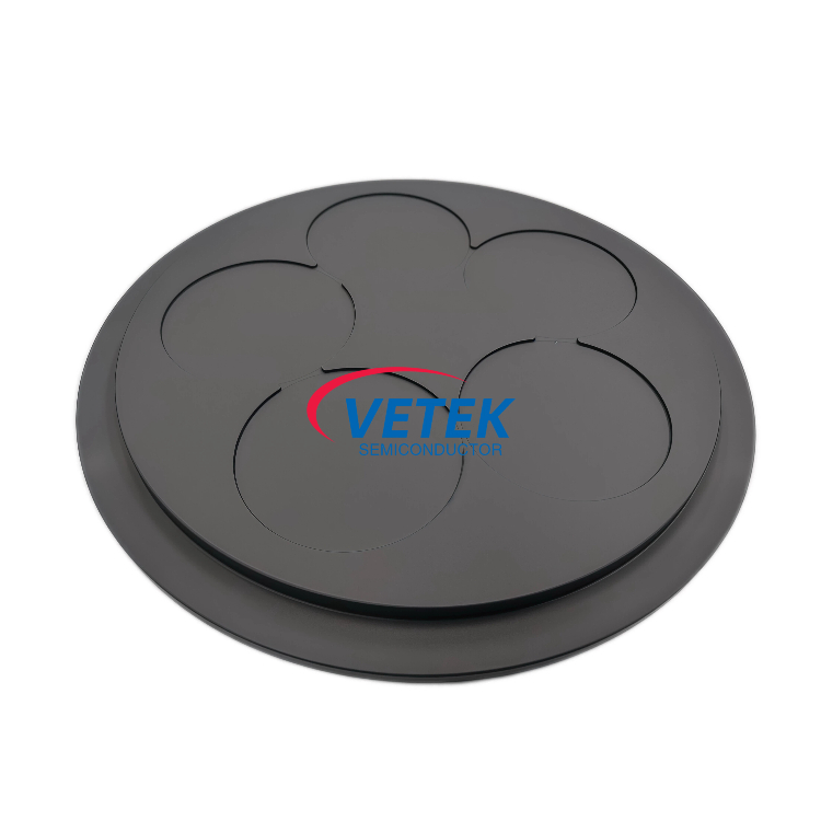 CVD SiC Coated Graphite Susceptor kanggo Wafer Carrier