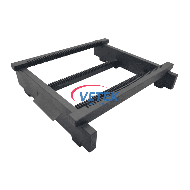 Perahu Wafer Dilapisi SiC CVD Kemurnian Tinggi