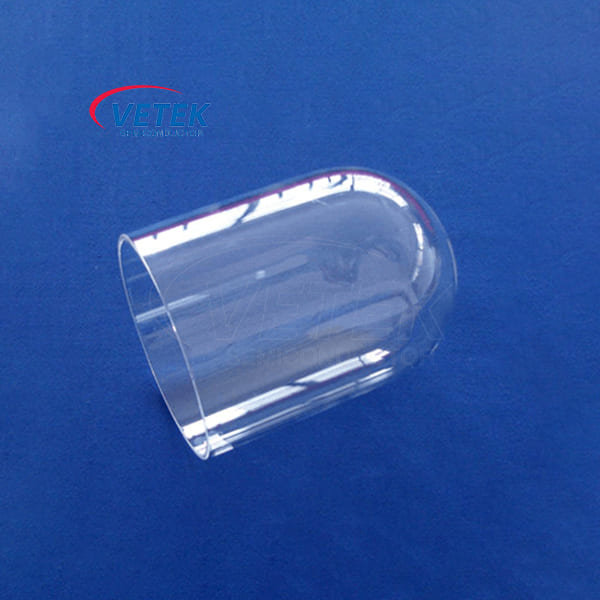 Semikonduktor kelas Quartz Bell Jar