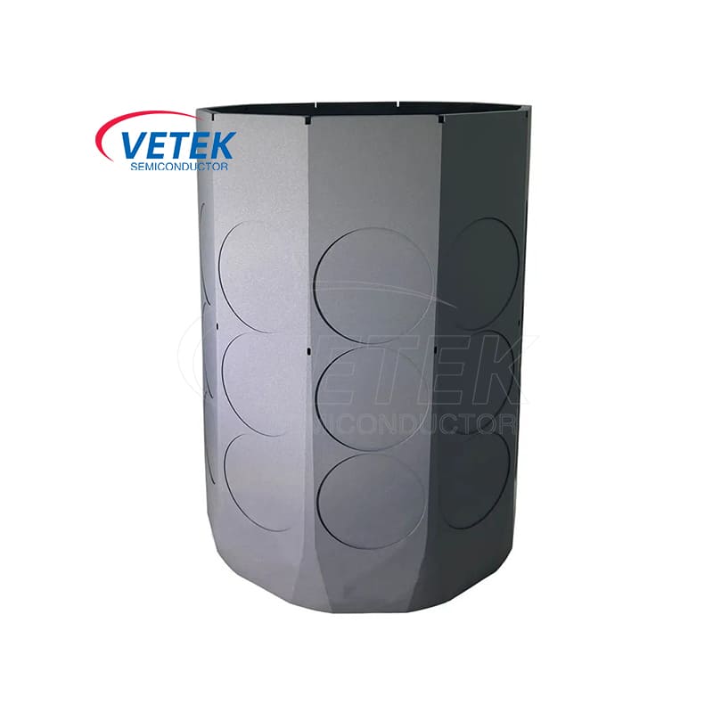 Susceptor Barrel Grafis SIC Coated