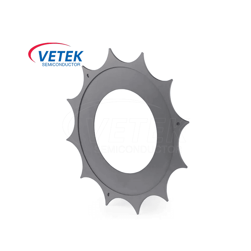 Susceptor Grafit SIC Coated Kanggo MOCVD